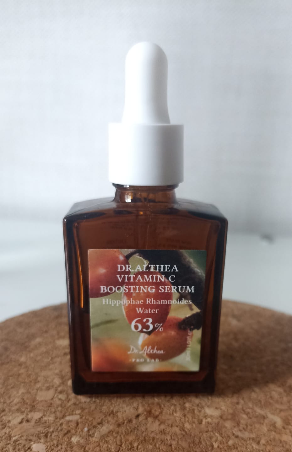 Customer photo review of Serums-būsteris ar vitamīnu kompleksu 20% Dr. Althea Vitamin C Boosting Serum