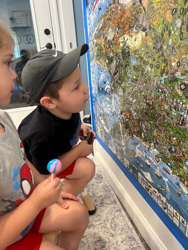 Customer photo review of World's Greatest Search & Discover - World History Edition