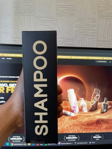 Customer photo review of Shampoo