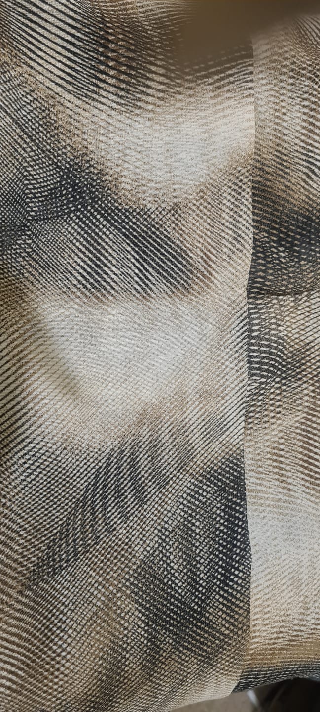 Customer photo review of Golden Trail Viscose Fabric