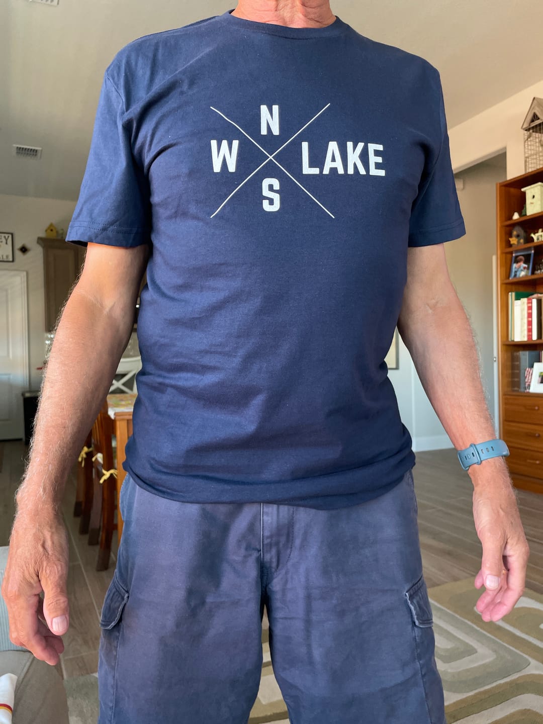 Customer photo review of Chicagoans Compass T-Shirt