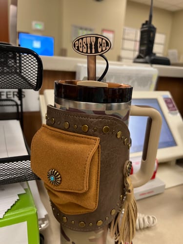 Customer photo review of Posty Co. Straw Topper