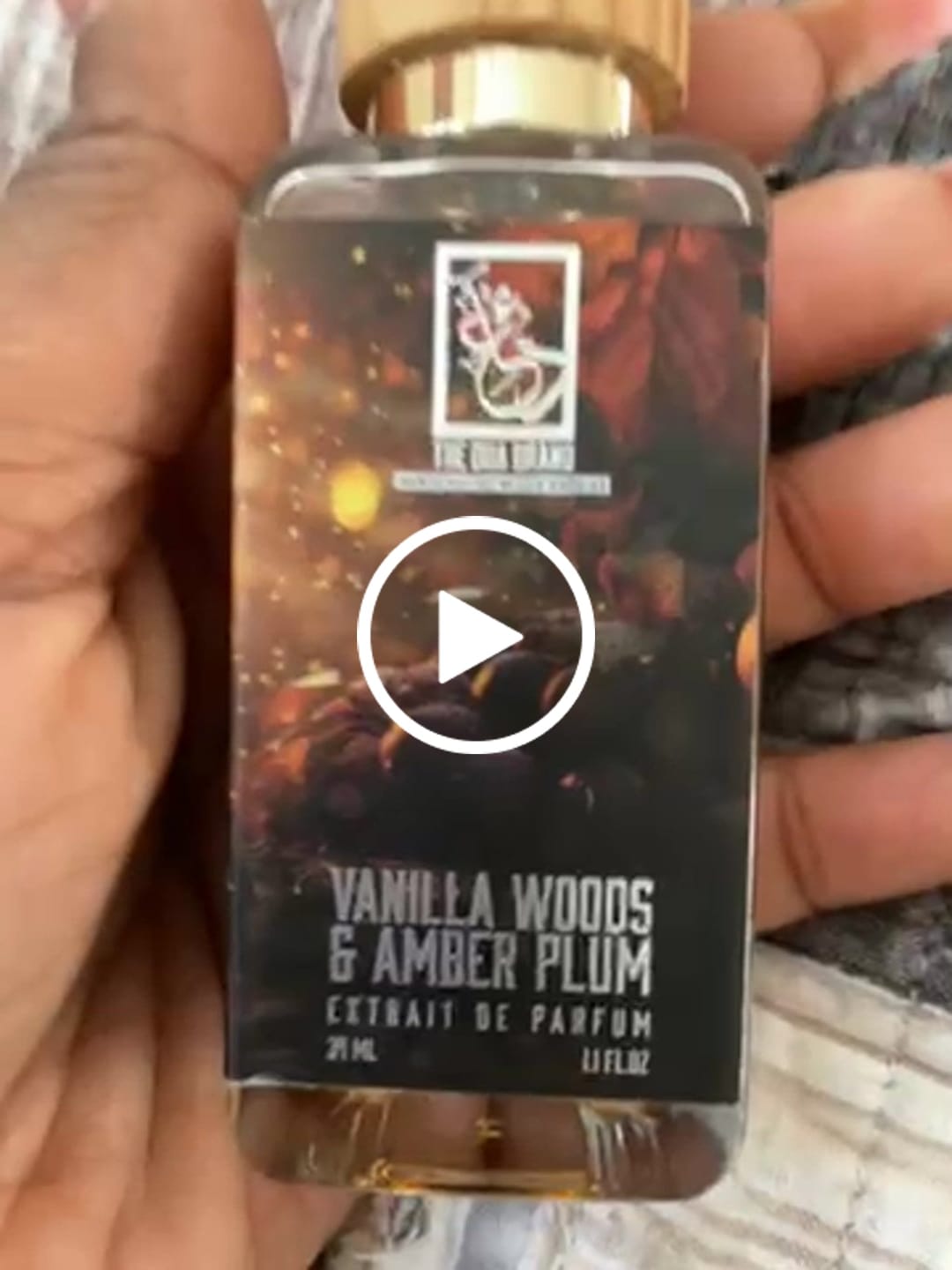 Customer video review of Vanilla Woods & Amber Plum