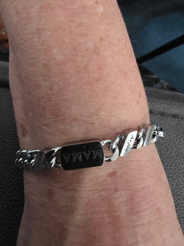 Customer photo review of Familieschakel Armband Voor Oma