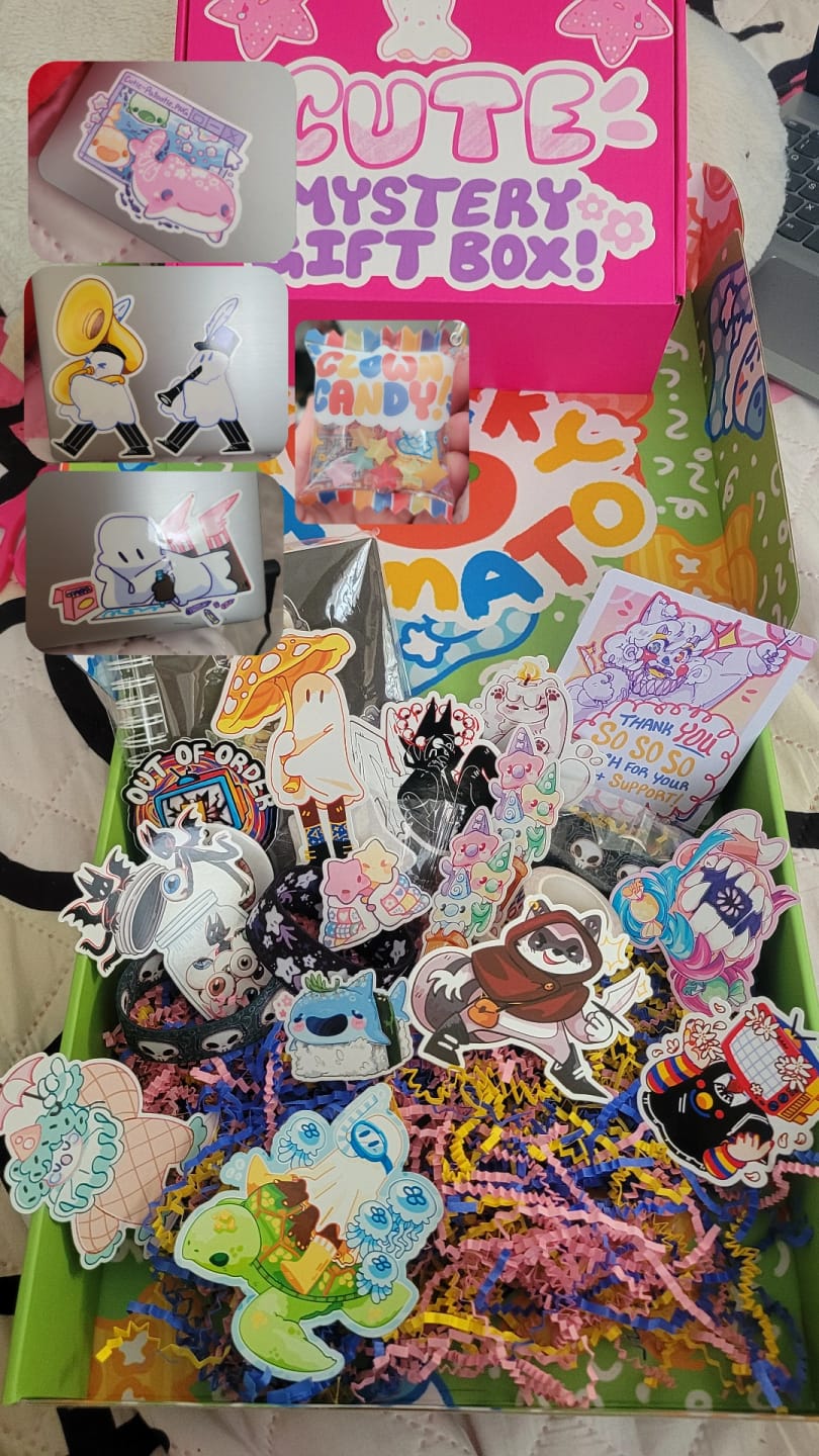 Customer photo review of Cute Mystery Gift Box