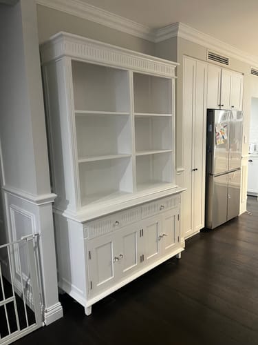 Customer photo review of Skansen Hutch Unit with 6 Shelves