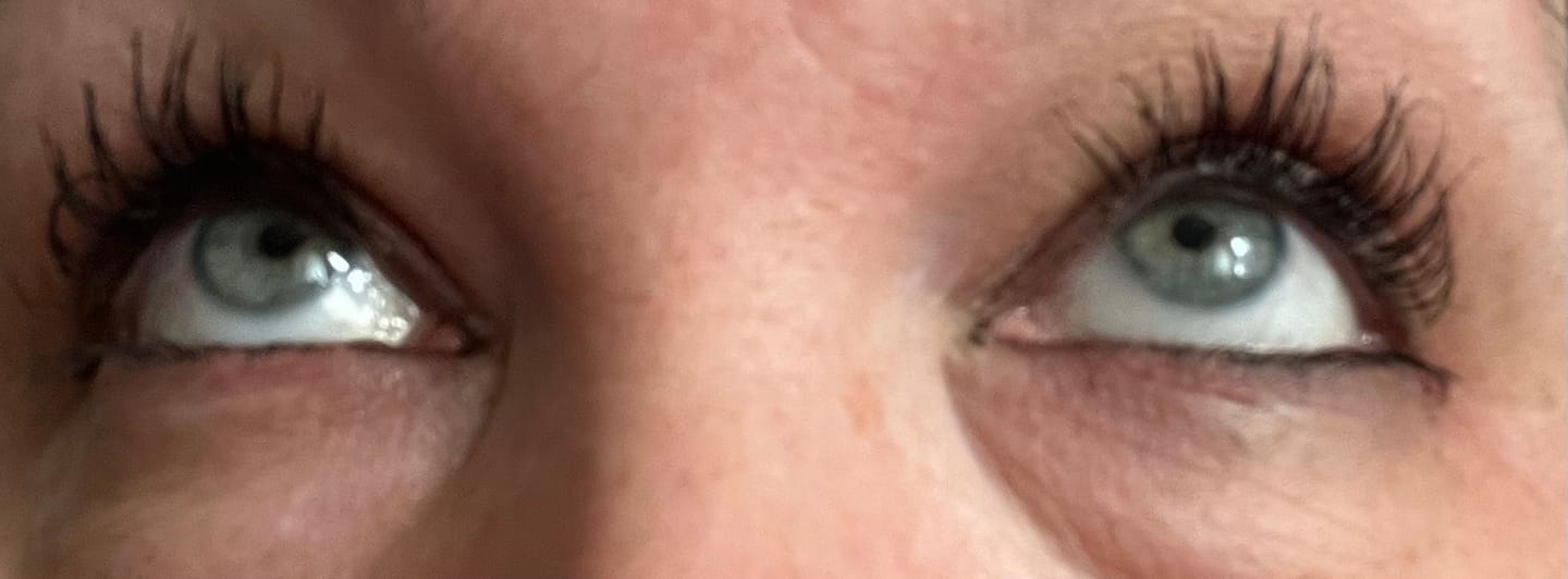 Customer photo review of LASHCOCA!NE + LASHCOCA!NE MASCARA