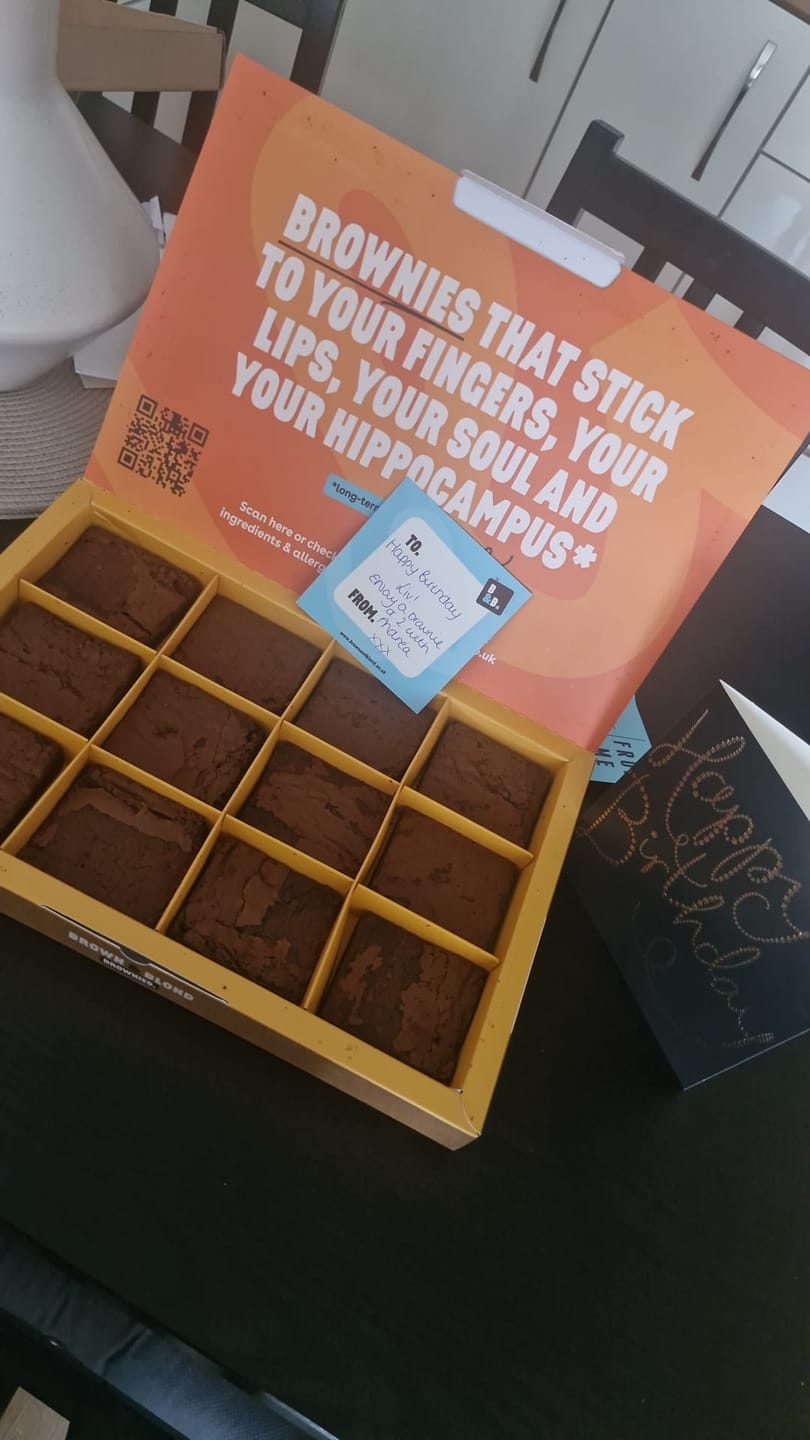 Customer photo review of The OG Brownie 12 Box