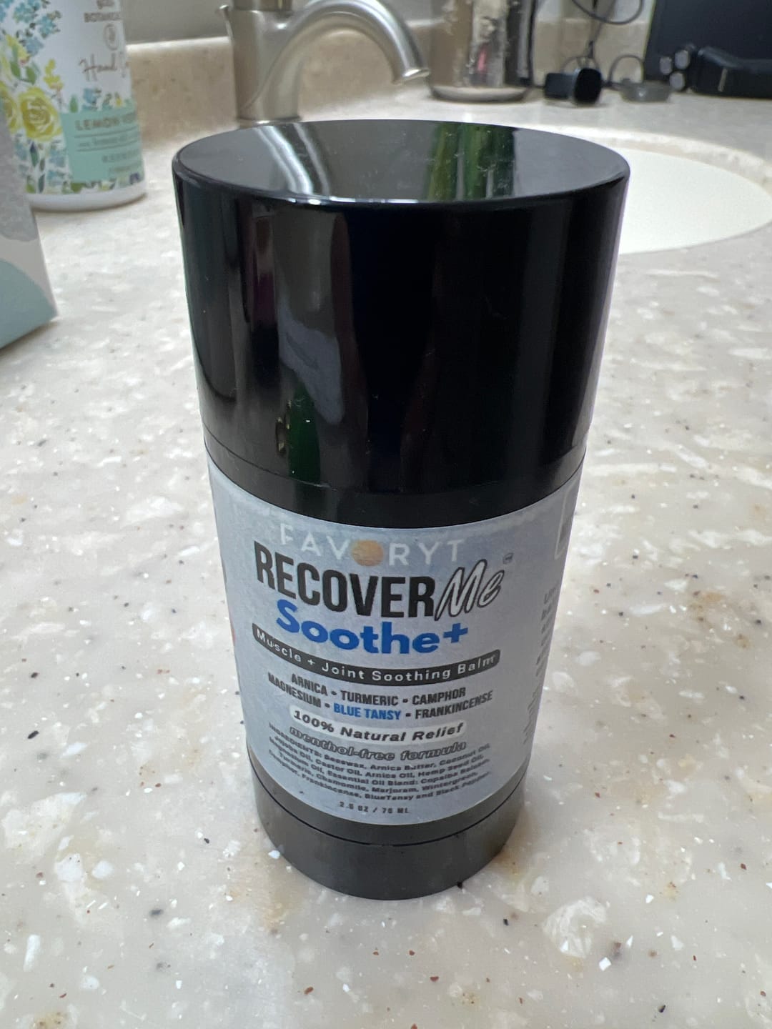 Customer photo review of FAVORYT RecoverMe Pain Relief Balm