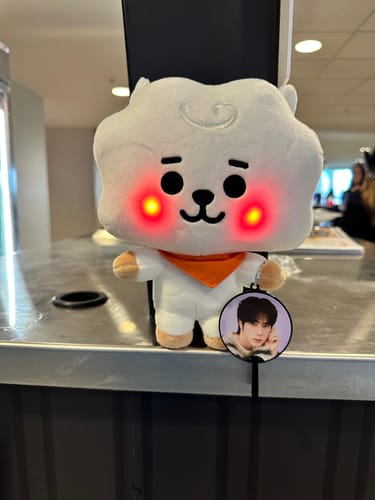 Customer photo review of BTS JIN - RUNSEOKJIN OFFICIAL MD LUCKY DRAW