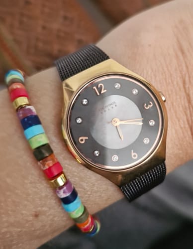 Customer photo review of 7 Chakren Energiearmband aus Jaspis