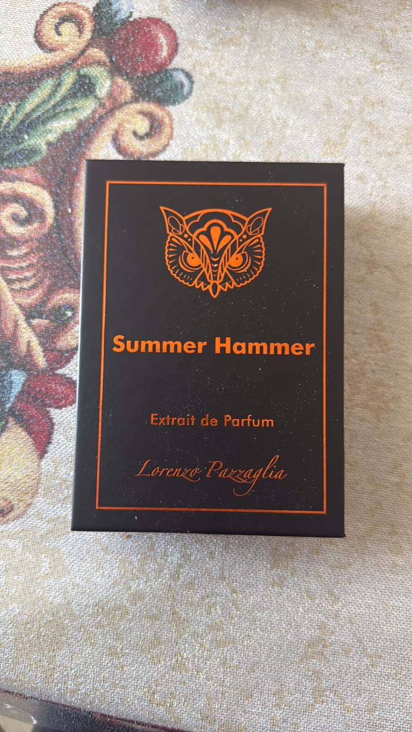 Customer photo review of LORENZO PAZZAGLIA - SUMMER HAMMER