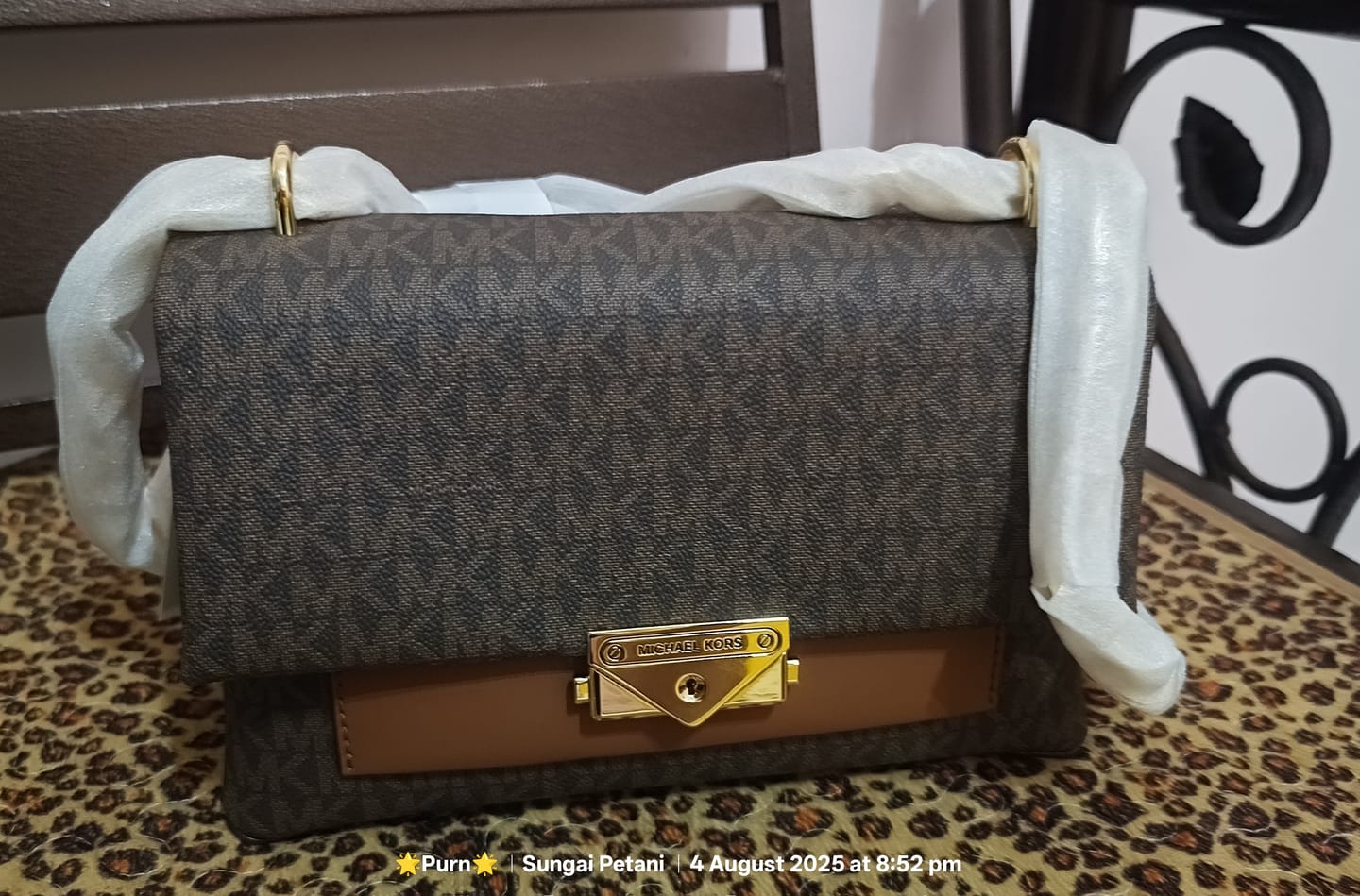 Customer photo review of RM500 SAS Payday Special (PRE-ORDER) Michael Kors Cece Medium Shoulder Bag In Monogram Brown