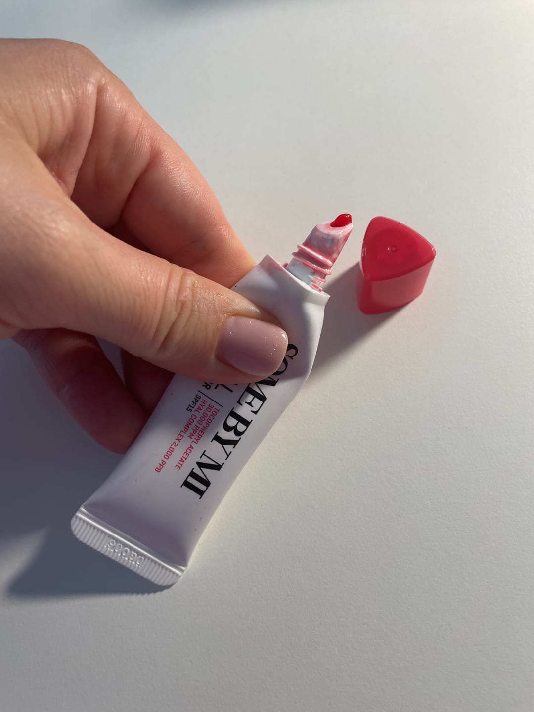 Customer photo review of Saules aizsargbalzams lūpām Some By Mi V10 Hyal Lip Sun Protector SPF15