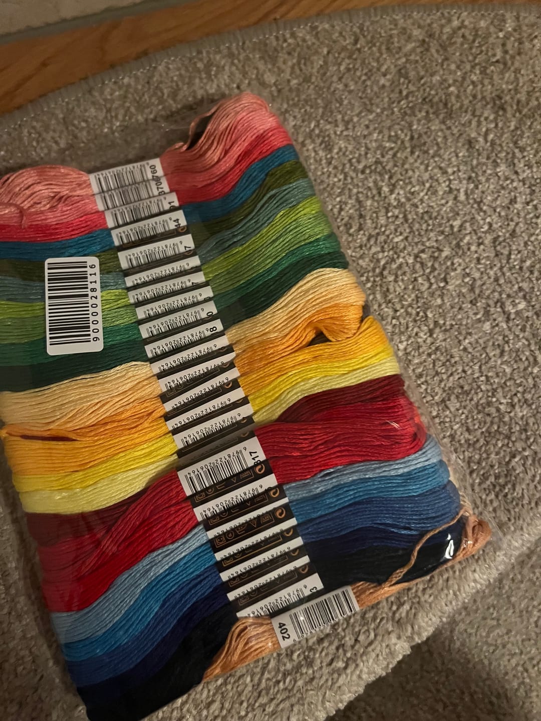 Customer photo review of Mending Threads