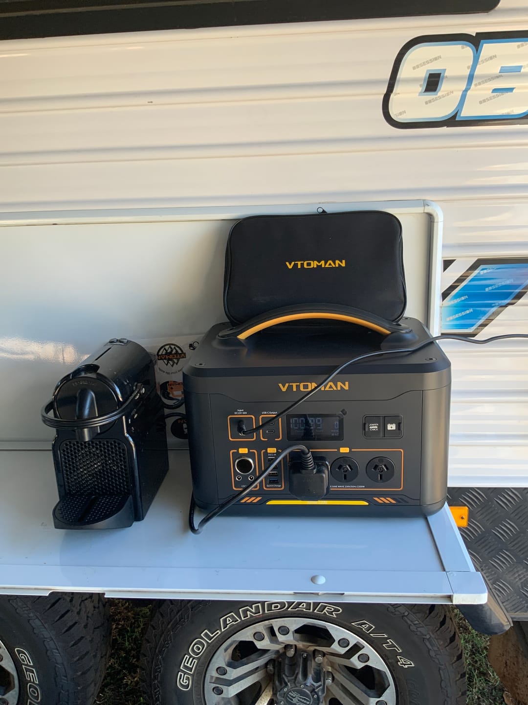 Customer photo review of VTOMAN Jump 2200 Portable Power Station