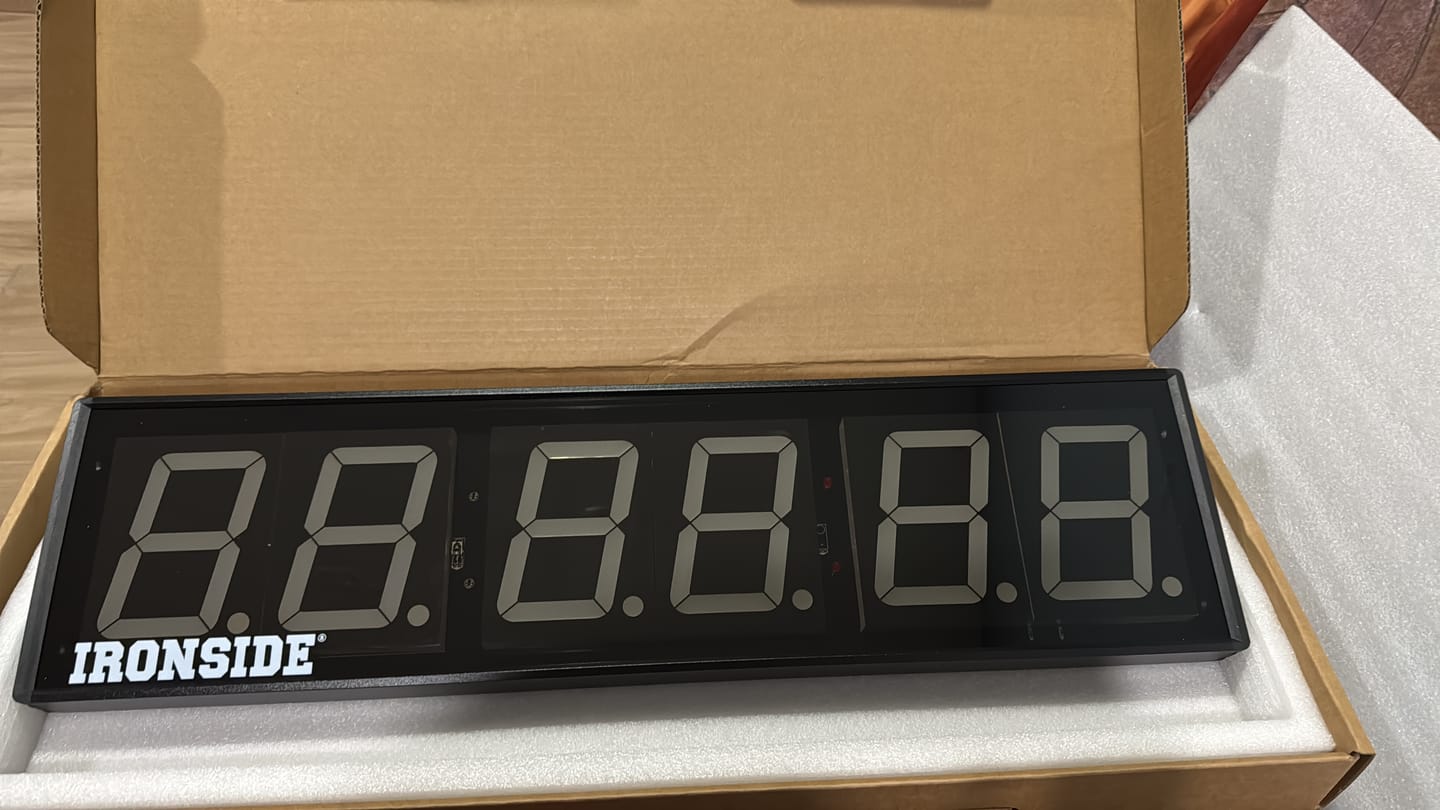 Customer photo review of Reloj Timer IRONSIDE