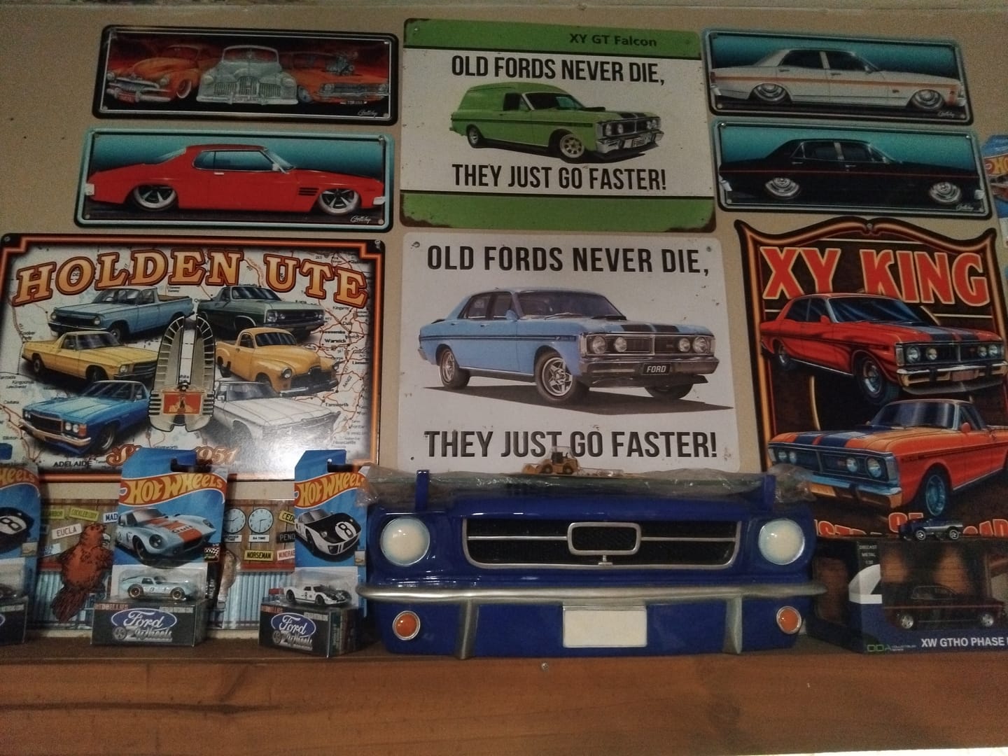 Customer photo review of XT Ford Falcon GT Jet Black Australian Number Plate