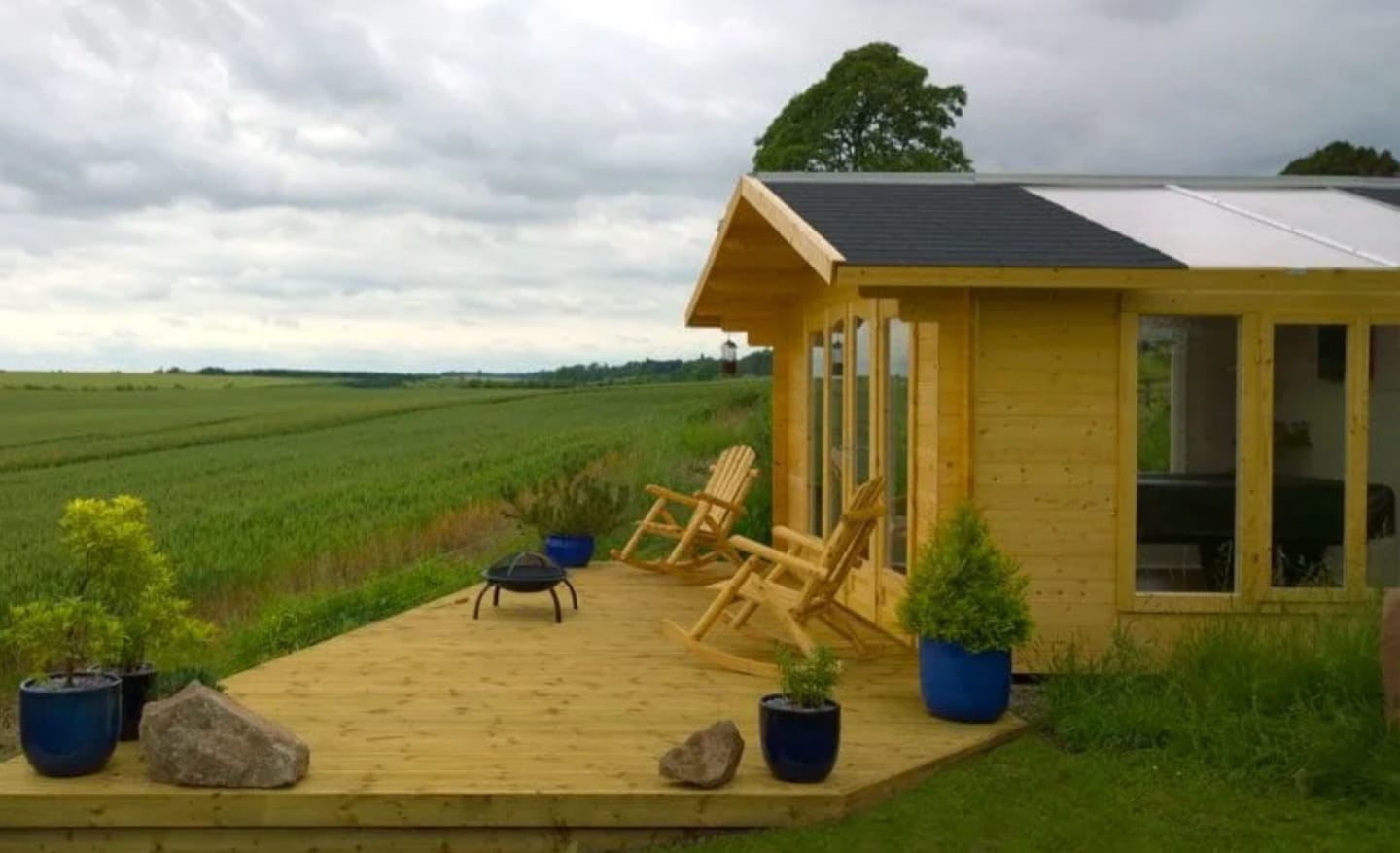 Customer photo review of Irene (4x4m | 13.9m2 | 34mm) Bright Summer House with Translucent Roof Panels