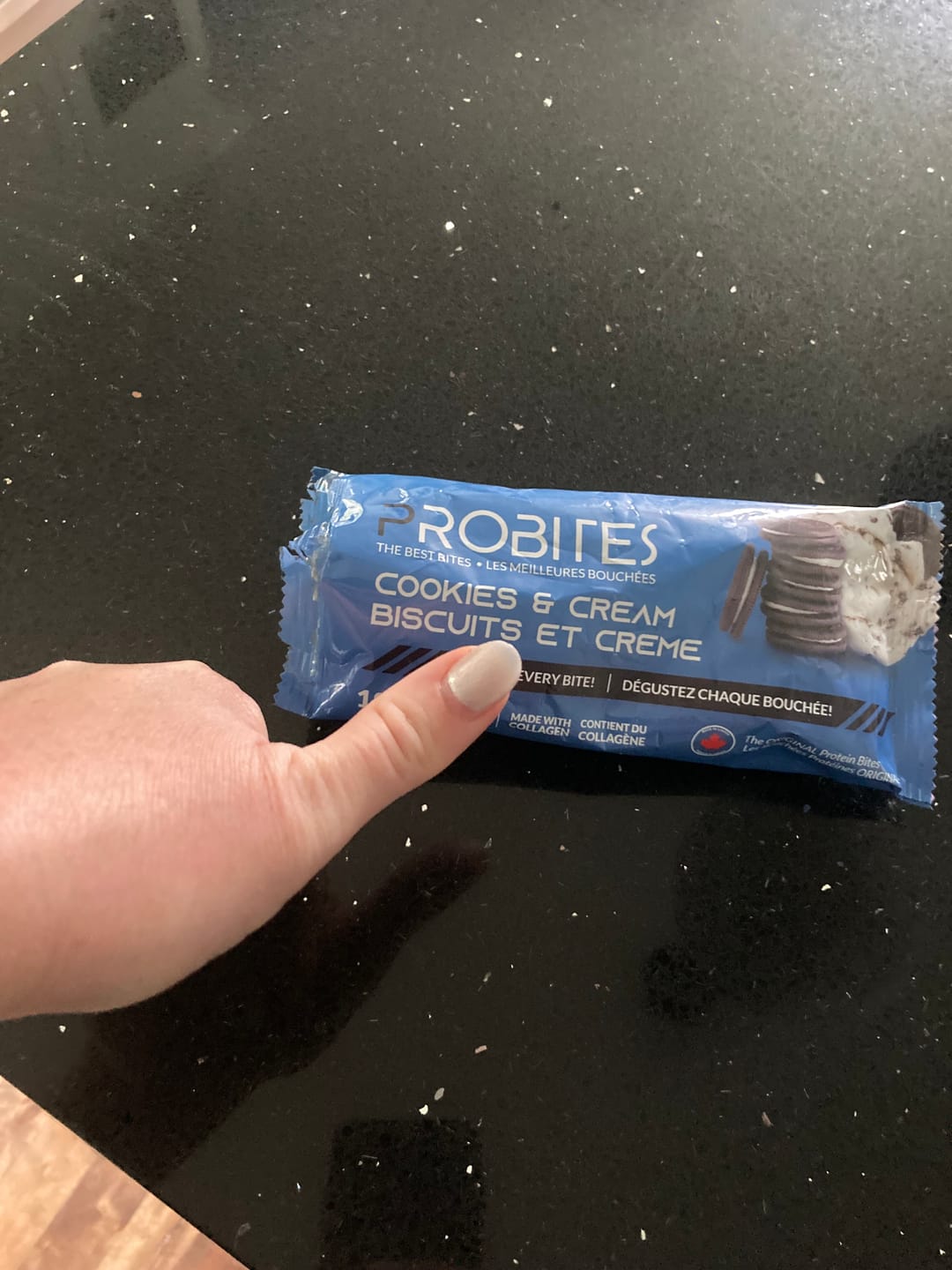 Customer photo review of Probites - Bouchées Protéinées
