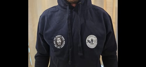 Customer photo review of Epic print hoodie