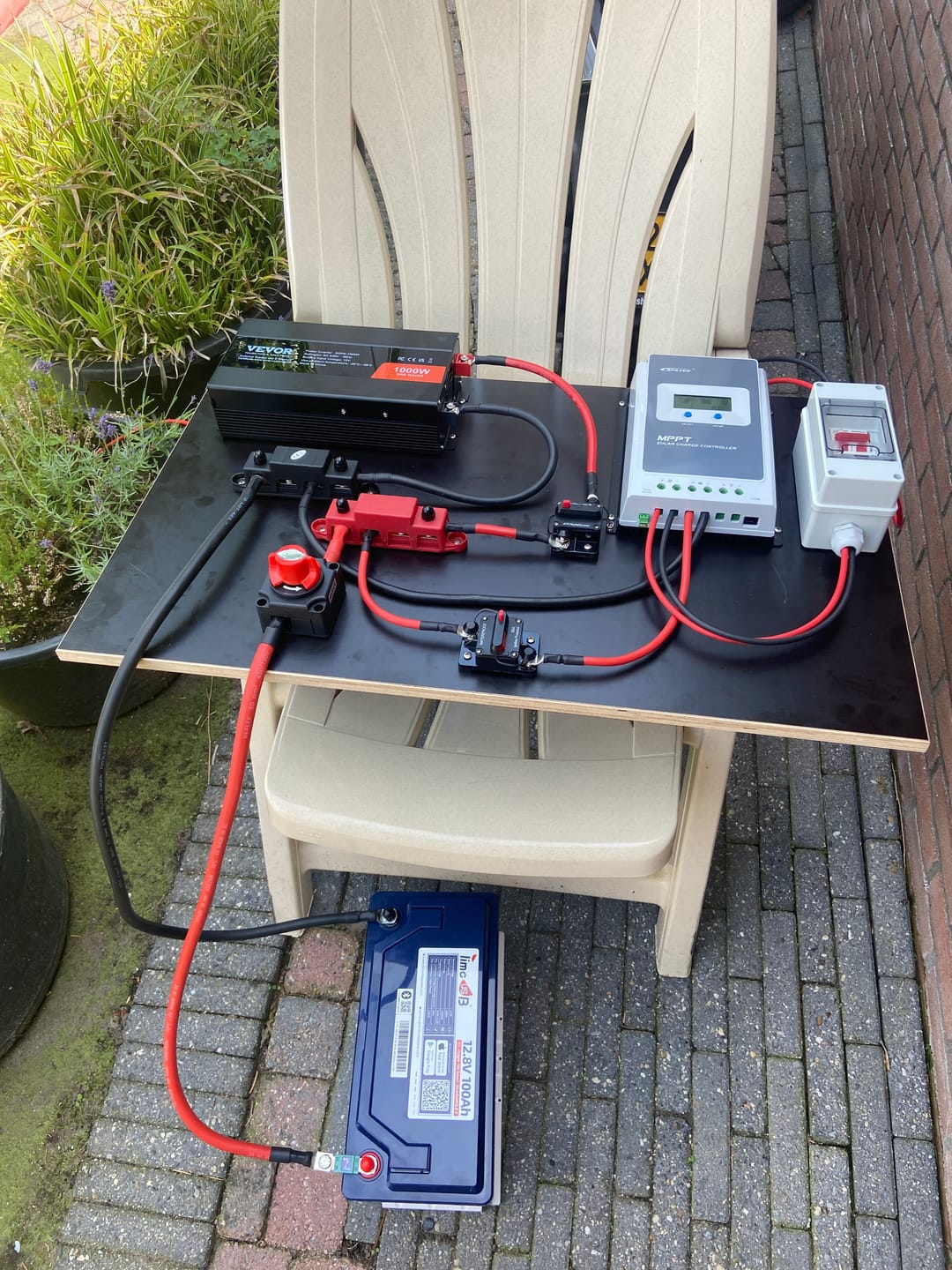Customer photo review of Timeusb 12V 100Ah H190 Smart Batterie mit Bluetooth und Tieftemperaturschutz