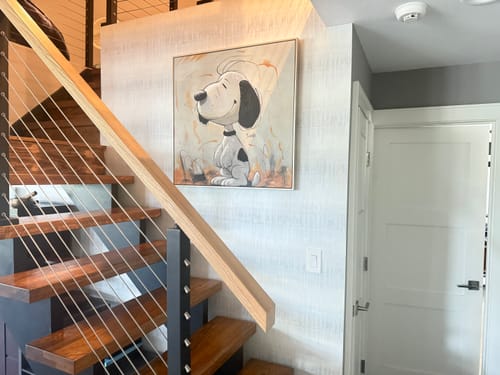 Customer review photo for Abstract Graffiti Art #GA092