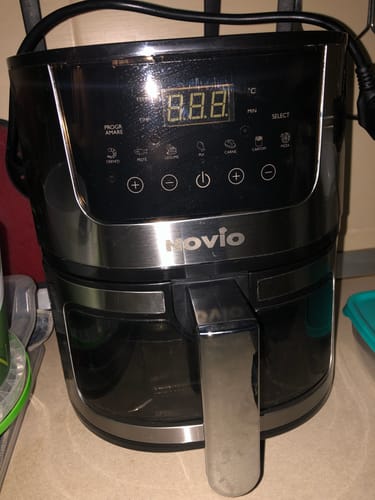 Customer photo review of Air Fryer Novio Grill & Fry