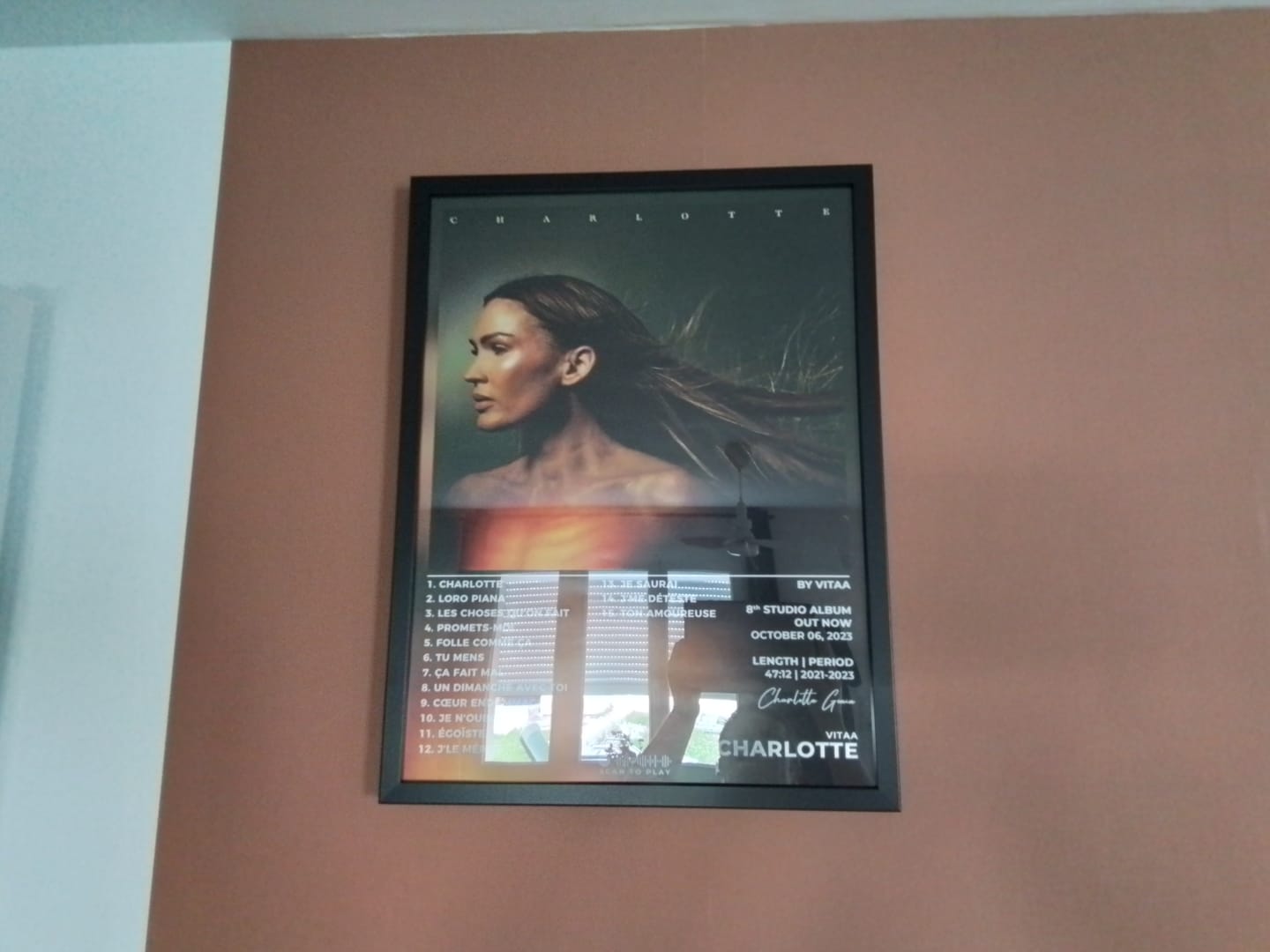 Customer photo review of Charlotte Vitaa Poster
