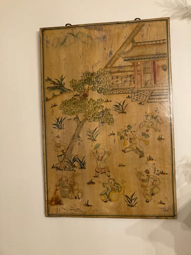 Customer photo review of French Blue - One Step Paint - 4oz Sample