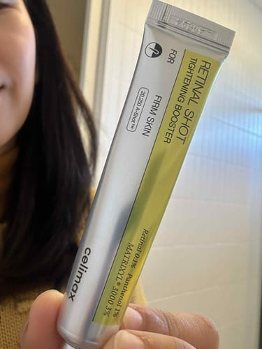 Customer photo review of CELIMAX The Vita-A Retinal Shot Tightening Booster