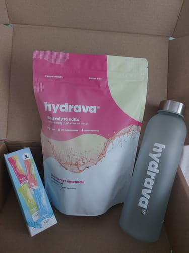 Customer photo review of hydrava electrolyte salts