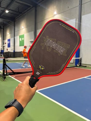 Customer photo review of The Shogun 16mm Pickleball Paddle - Imperial Edition