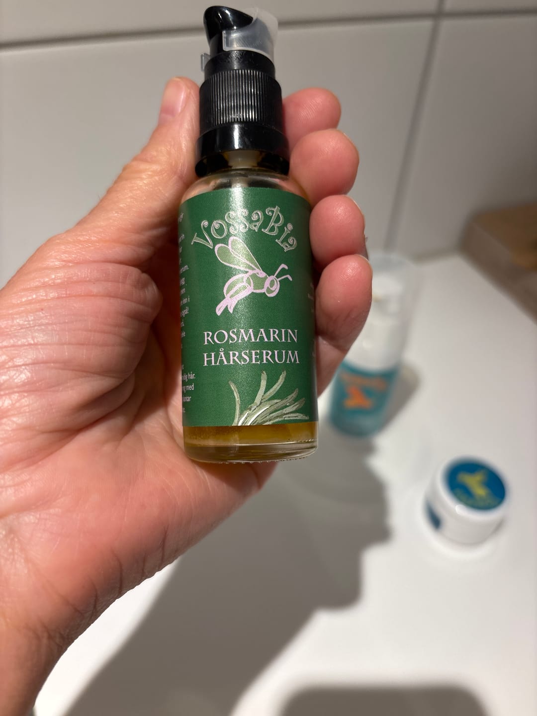Customer photo review of Rosmarin hårserum