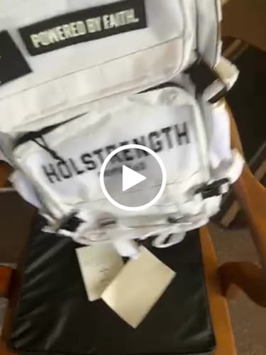 Customer video review of HolStrength 45L Tactical Backpack