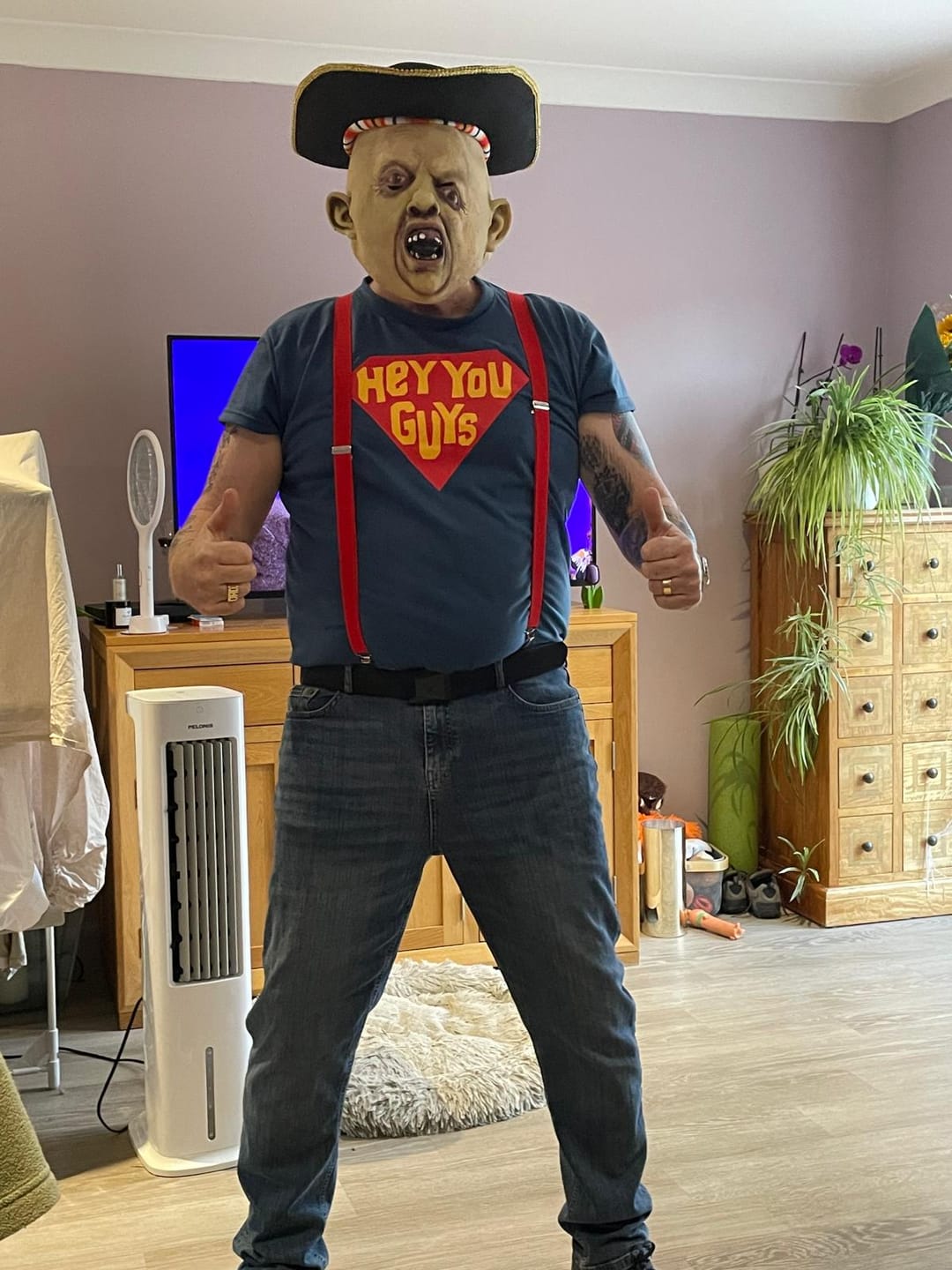 Customer photo review of The Goonies Sloth Costume