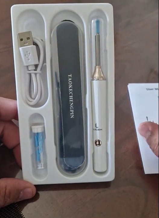 Customer photo review of Luxloom - Ohrenreiniger mit HD-Kamera
