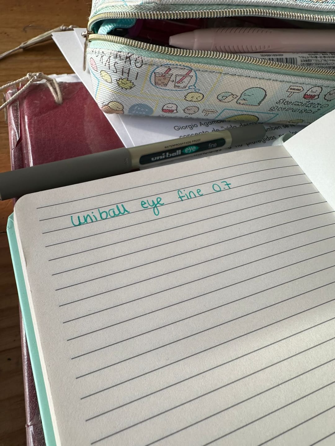 Customer photo review of Uni-ball - Rollerball Eye UB-157 0.7 mm