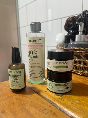 Customer photo review of Set Rutina Completa Cuidado de la Piel