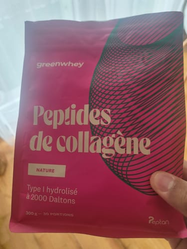 Customer photo review of Peptides de Collagène PEPTAN®