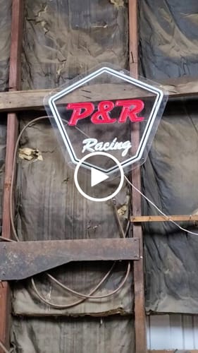 Customer video review of P&R Racing - Premium Neon Artwork