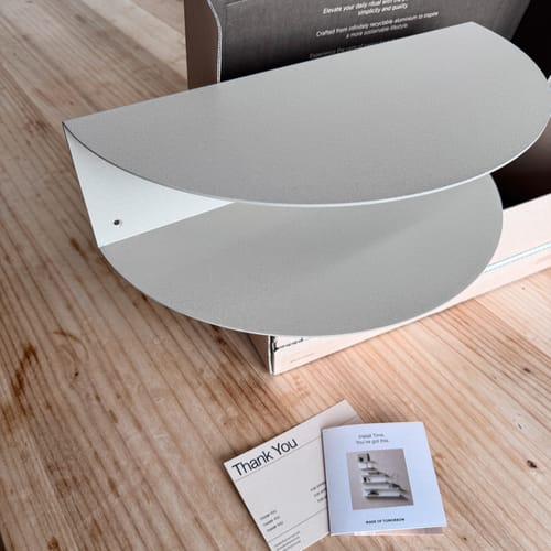 Customer photo review of FOLD Bedside Table 400 - Elements