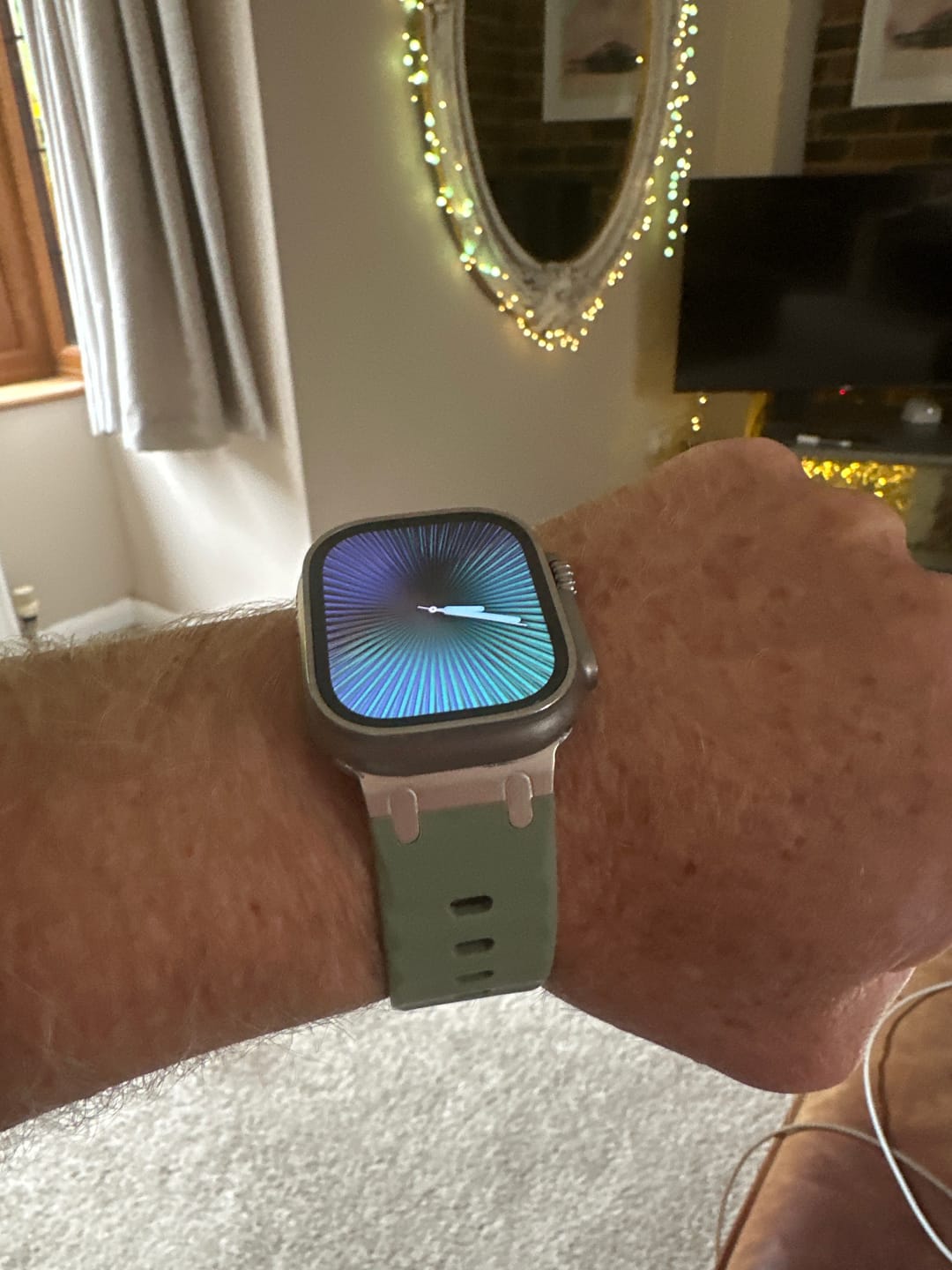 Customer photo review of Soft Silicone 2.0 Strap for Apple Watch