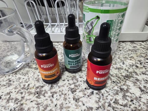 Customer photo review of Reishi en Gotas - Ultra Concentrado