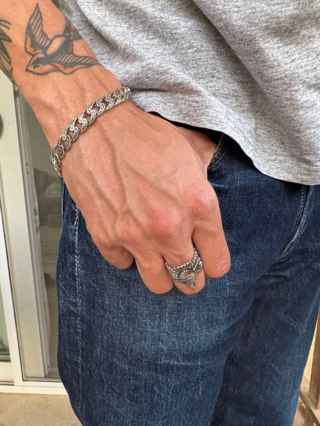 Customer photo review of ANCIENT CUBAN. - 925 STERLING SILVER