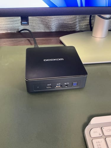 Customer photo review of GEEKOM AIR12 ミニPC 第12世代 インテル® Alder Lake N150