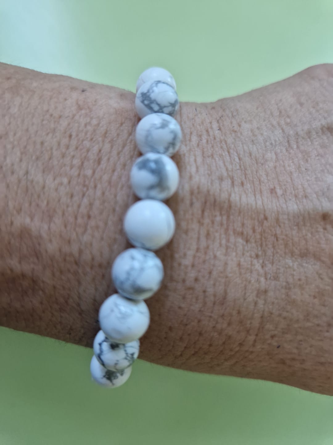 Customer photo review of Bracelet Howlite "Patience"