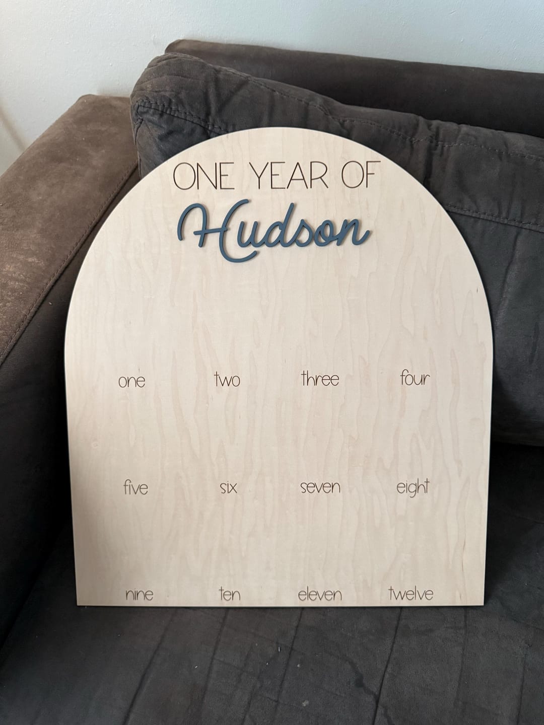 Customer photo review of One Year Of Photo Board