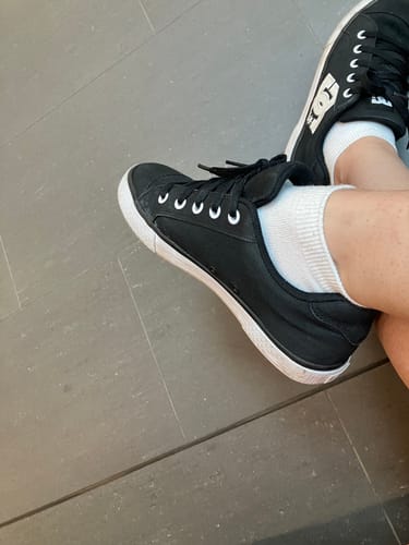 Customer photo review of J.B. Field's Athletic "Bamboo Featherweight" Ankle Socks (3pk)