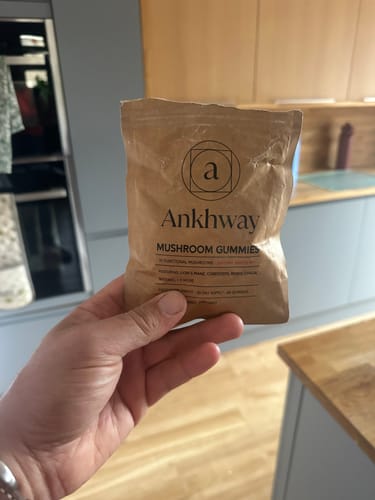 Customer photo review of 2-Month Mushroom Gummies